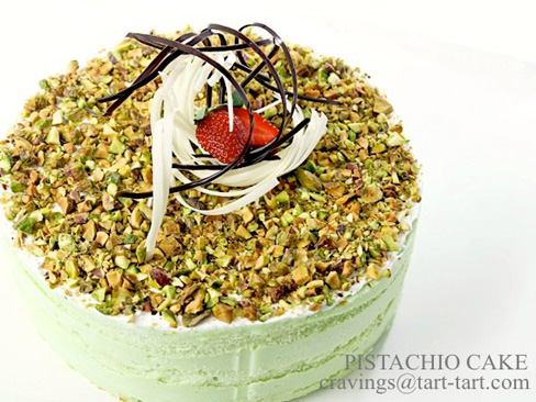 Pistachio Cake. Toko Kue Tart Kelapa Gading  